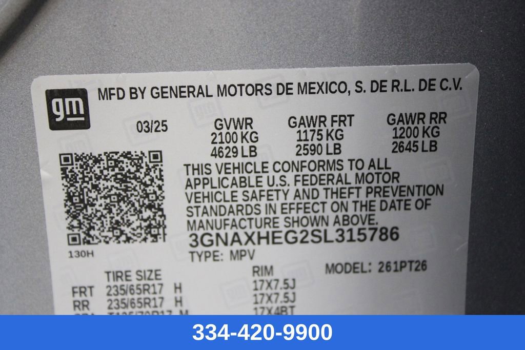 Used 2025 Chevrolet Equinox LT image 28