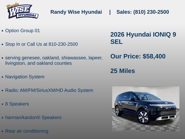 New 2026 Hyundai Ioniq 9 SEL image 5
