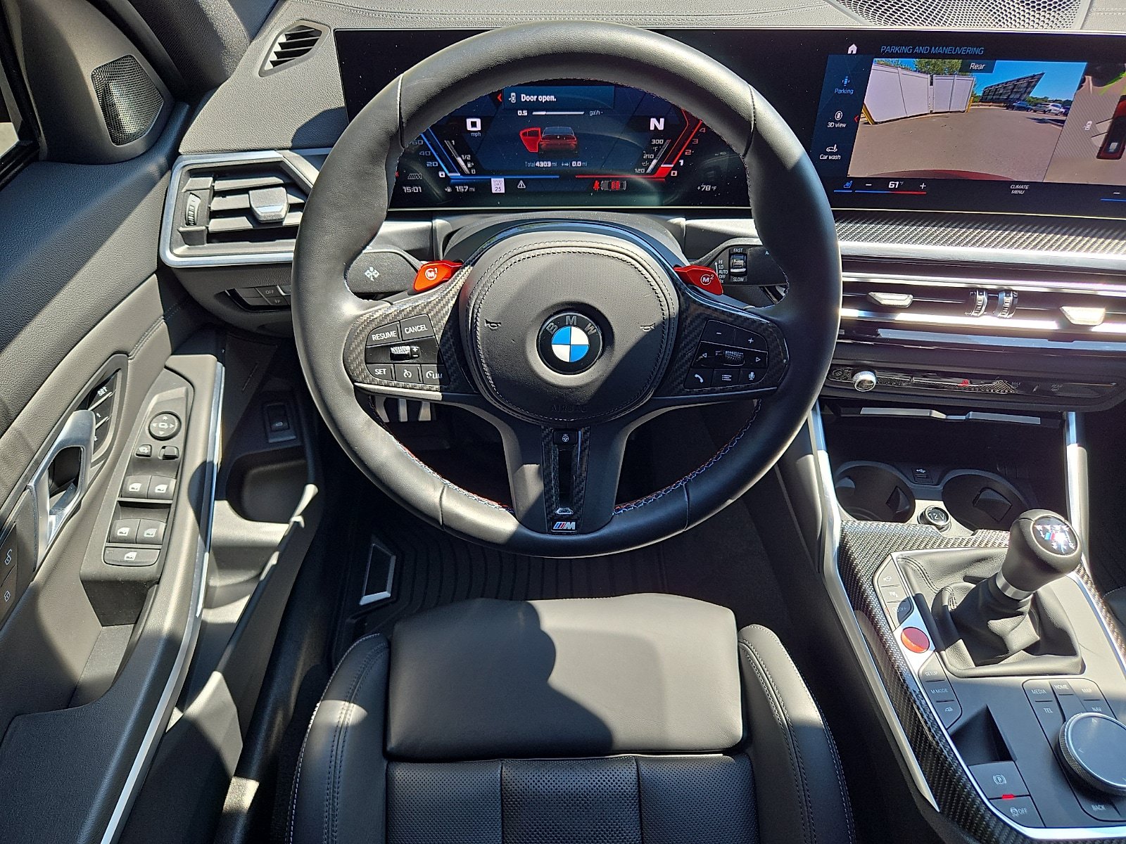 Used 2024 BMW M3 w/ M Carbon Exterior Package RWD image 11