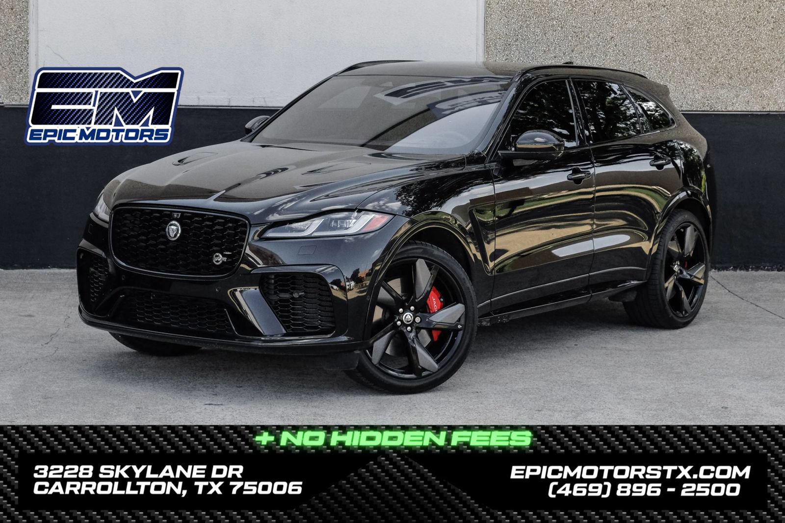 Used 2025 Jaguar F-PACE SVR