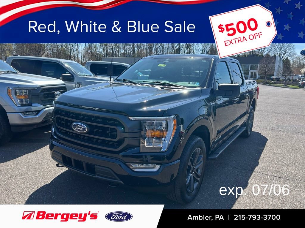 Certified 2023 Ford F150 XLT w/ Equipment Group 302A High AWD/4WD image 1
