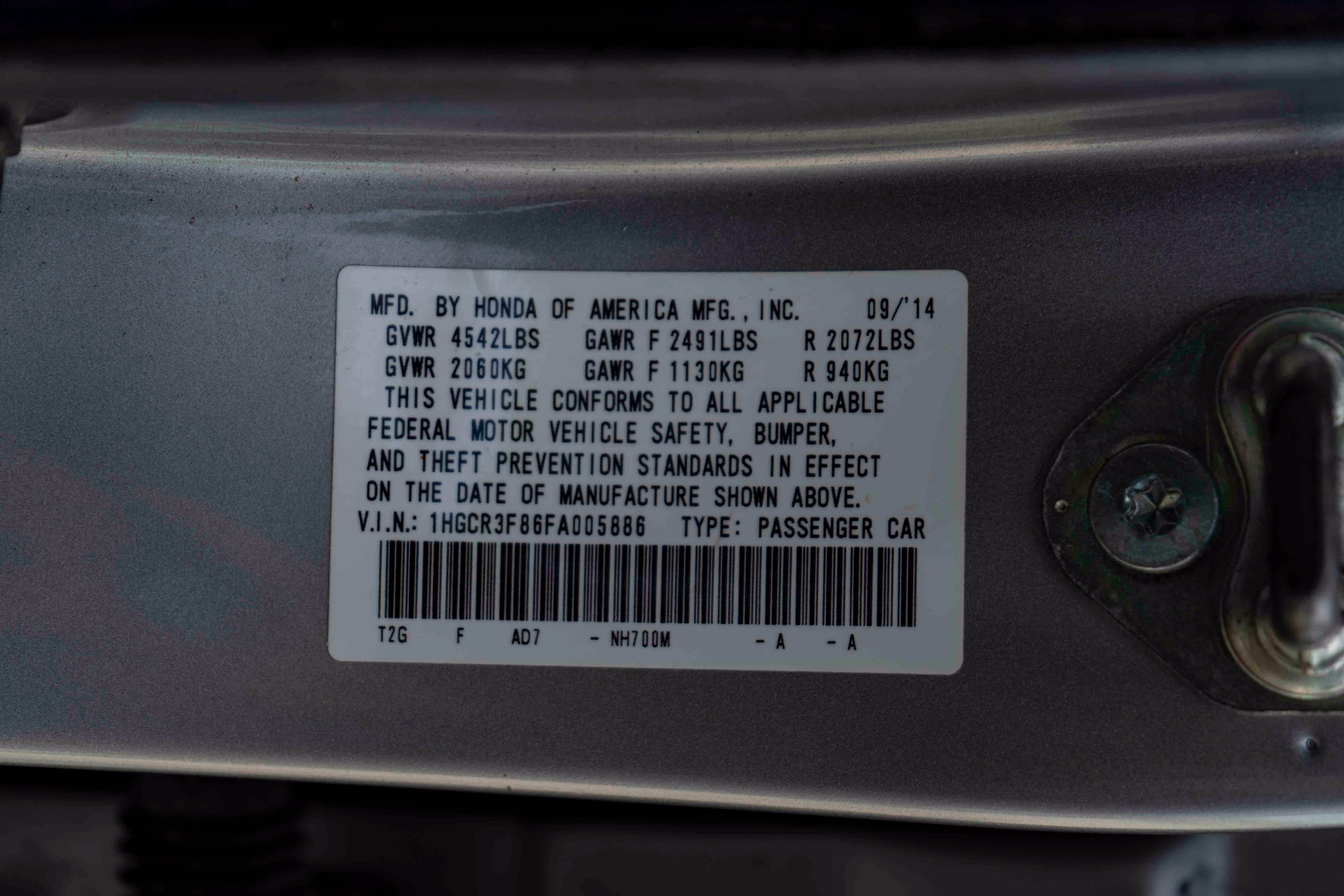Used 2015 Honda Accord EX-L image 46