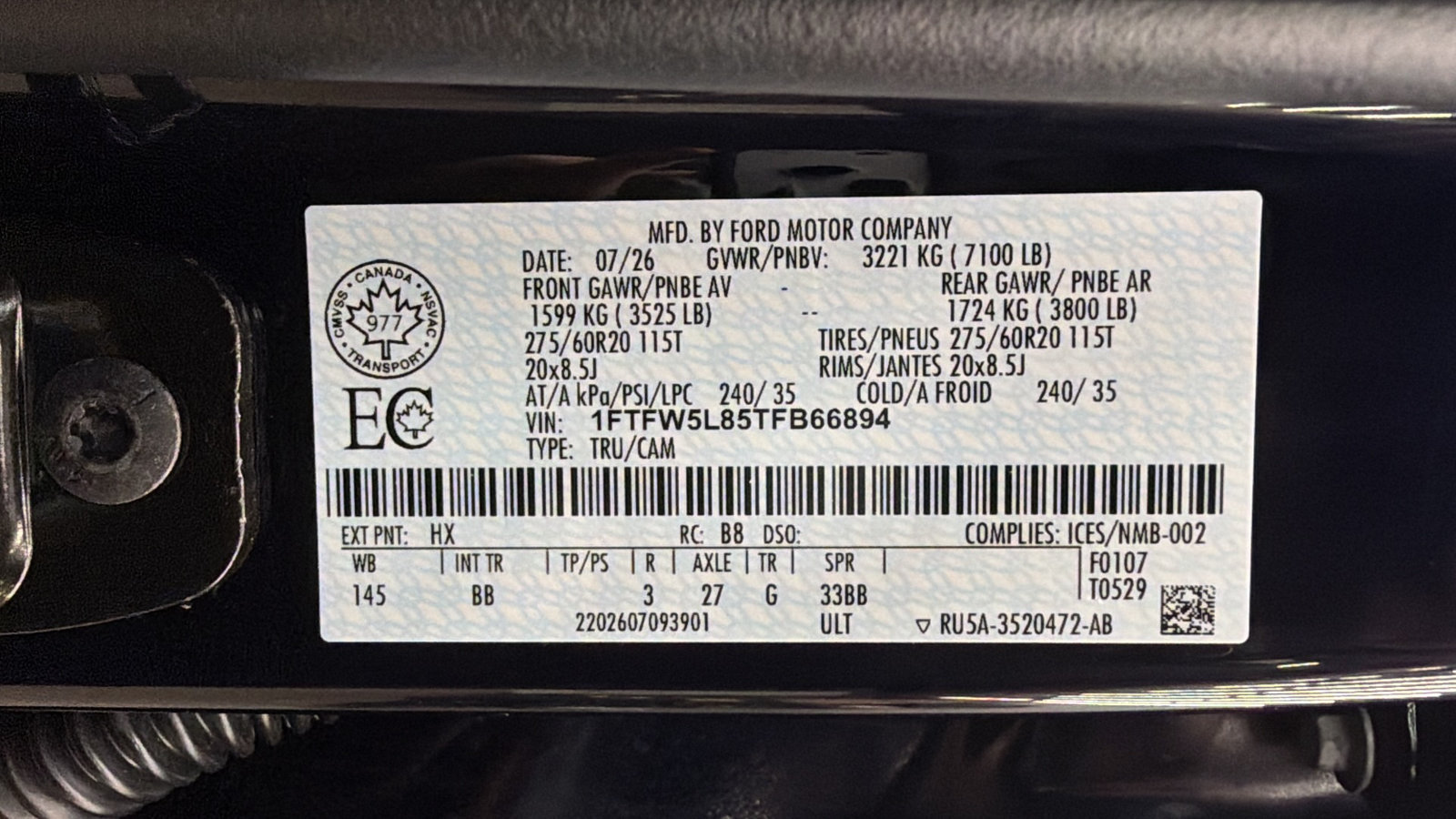 Used 2026 Ford F150 Lariat AWD/4WD image 42