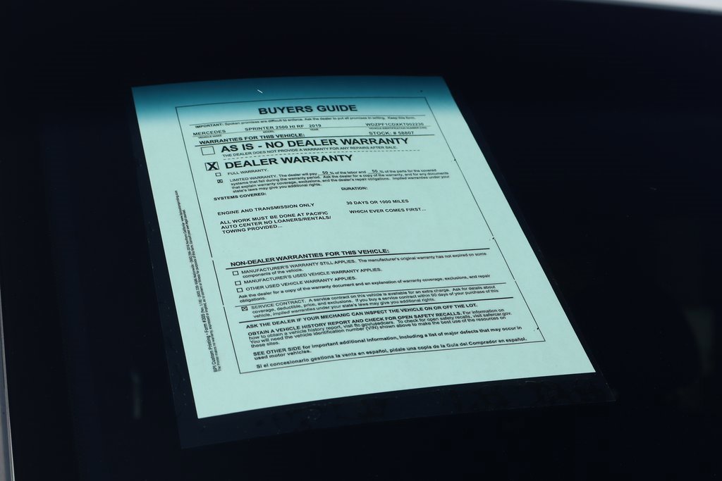 Used 2019 Mercedes-Benz Sprinter 2500 image 48