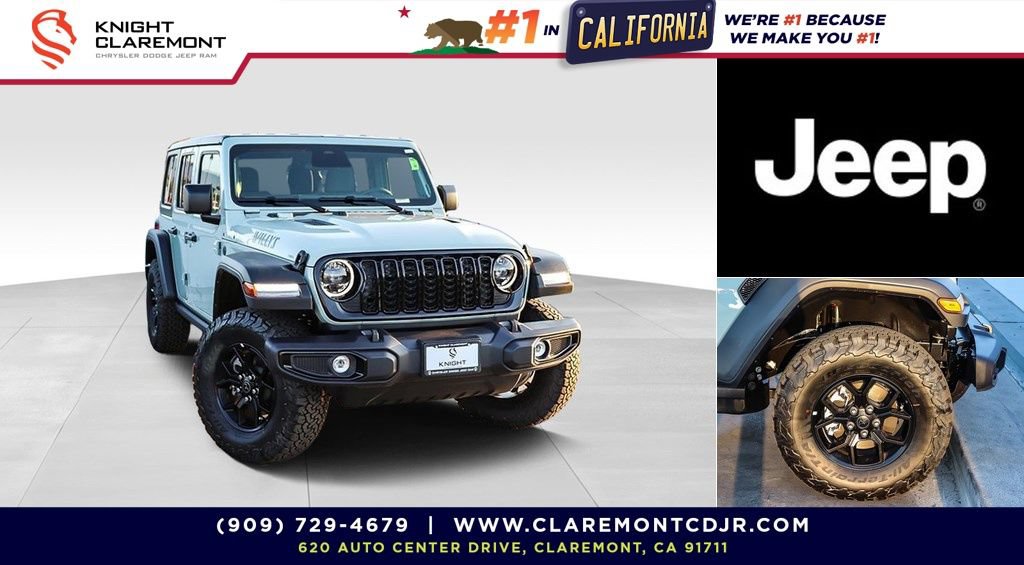 New 2026 Jeep Wrangler Unlimited Sport AWD/4WD 360° Tour