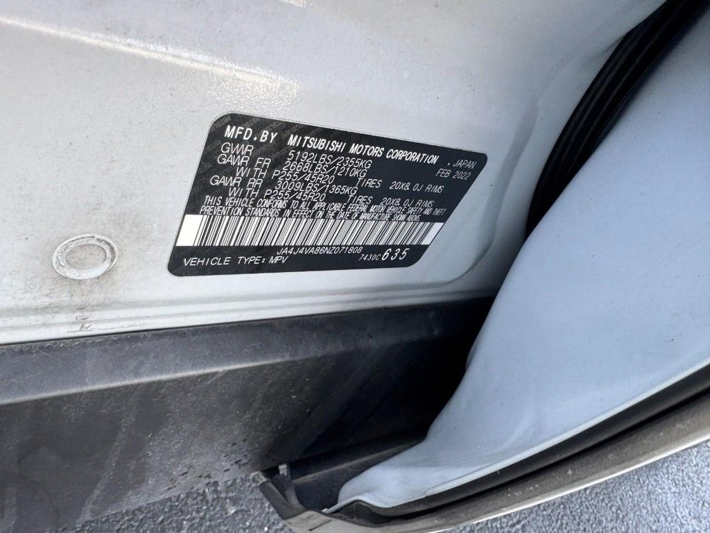 Used 2022 Mitsubishi Outlander SEL AWD/4WD image 25