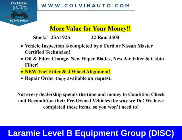 Used 2022 RAM 2500 Laramie image 2