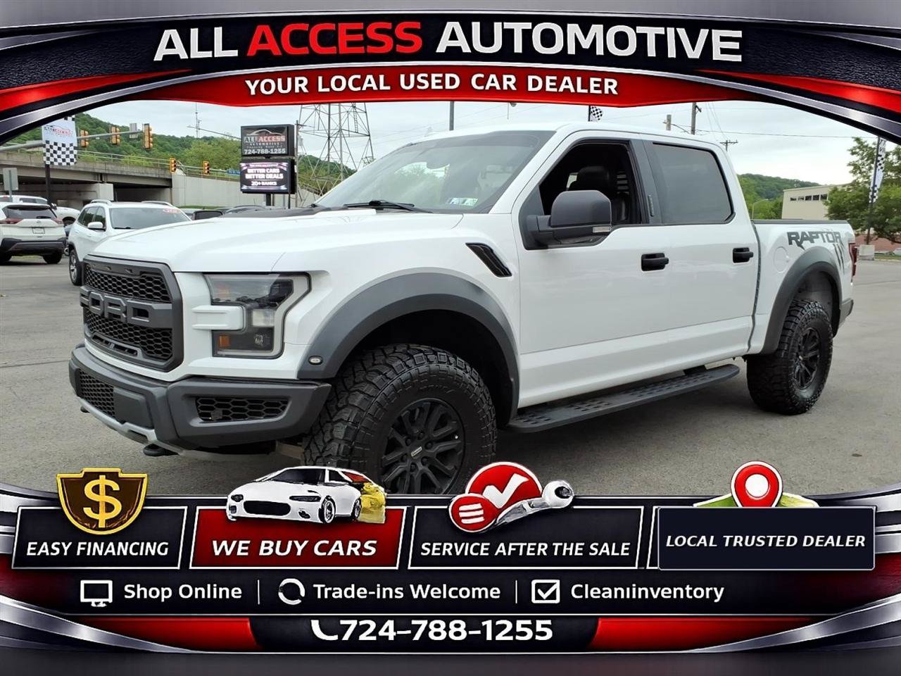 Used 2019 Ford F150 Raptor w/ Equipment Group 801A Mid AWD/4WD image 3
