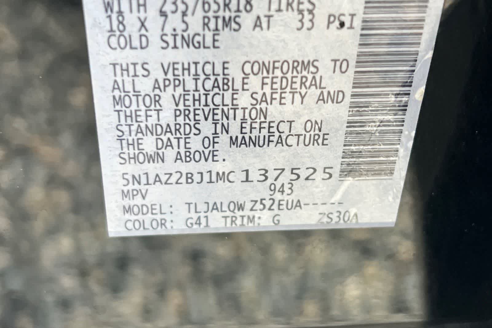 Used 2021 Nissan Murano SV FWD image 36