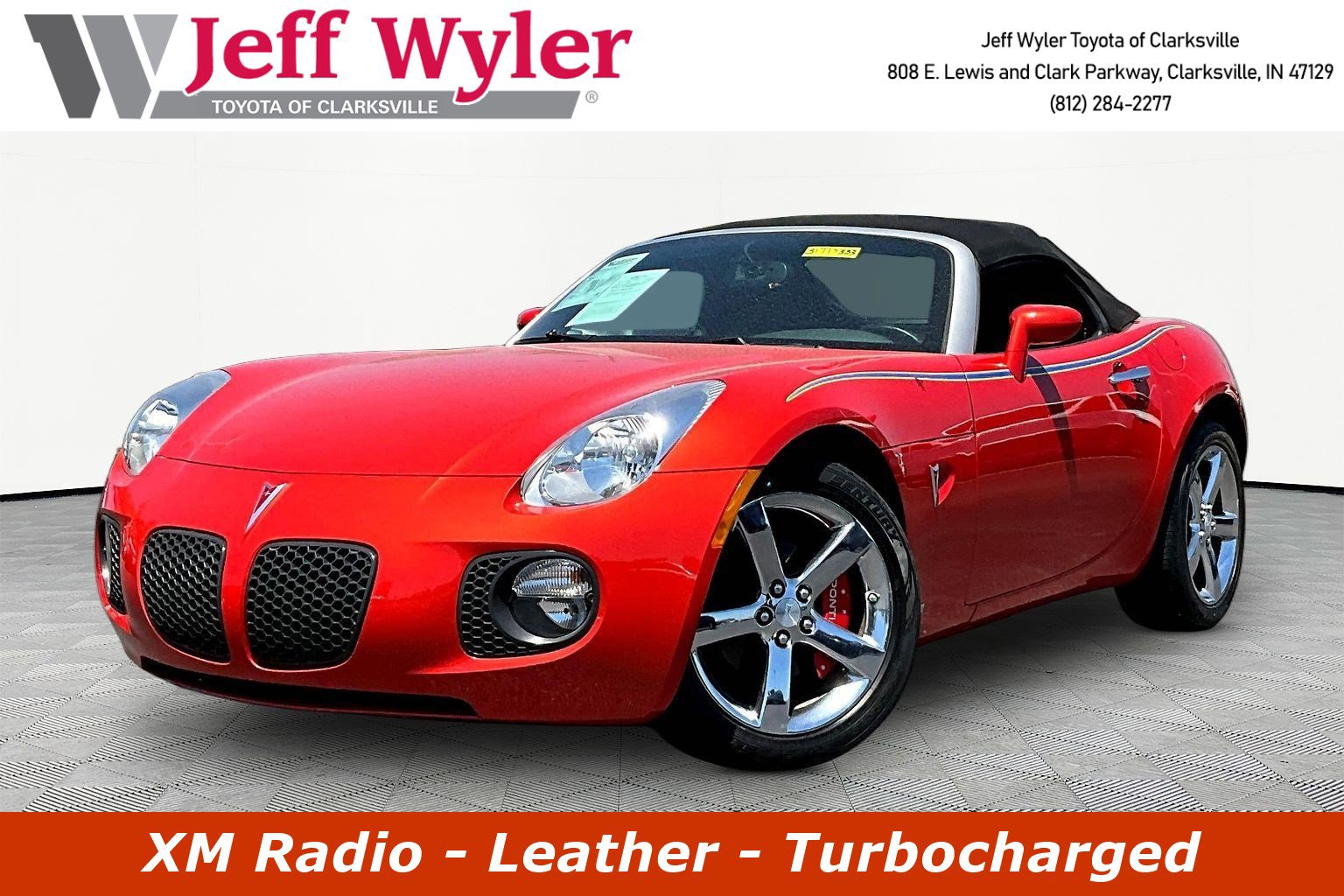 Used 2008 Pontiac Solstice GXP w/ Premium Package