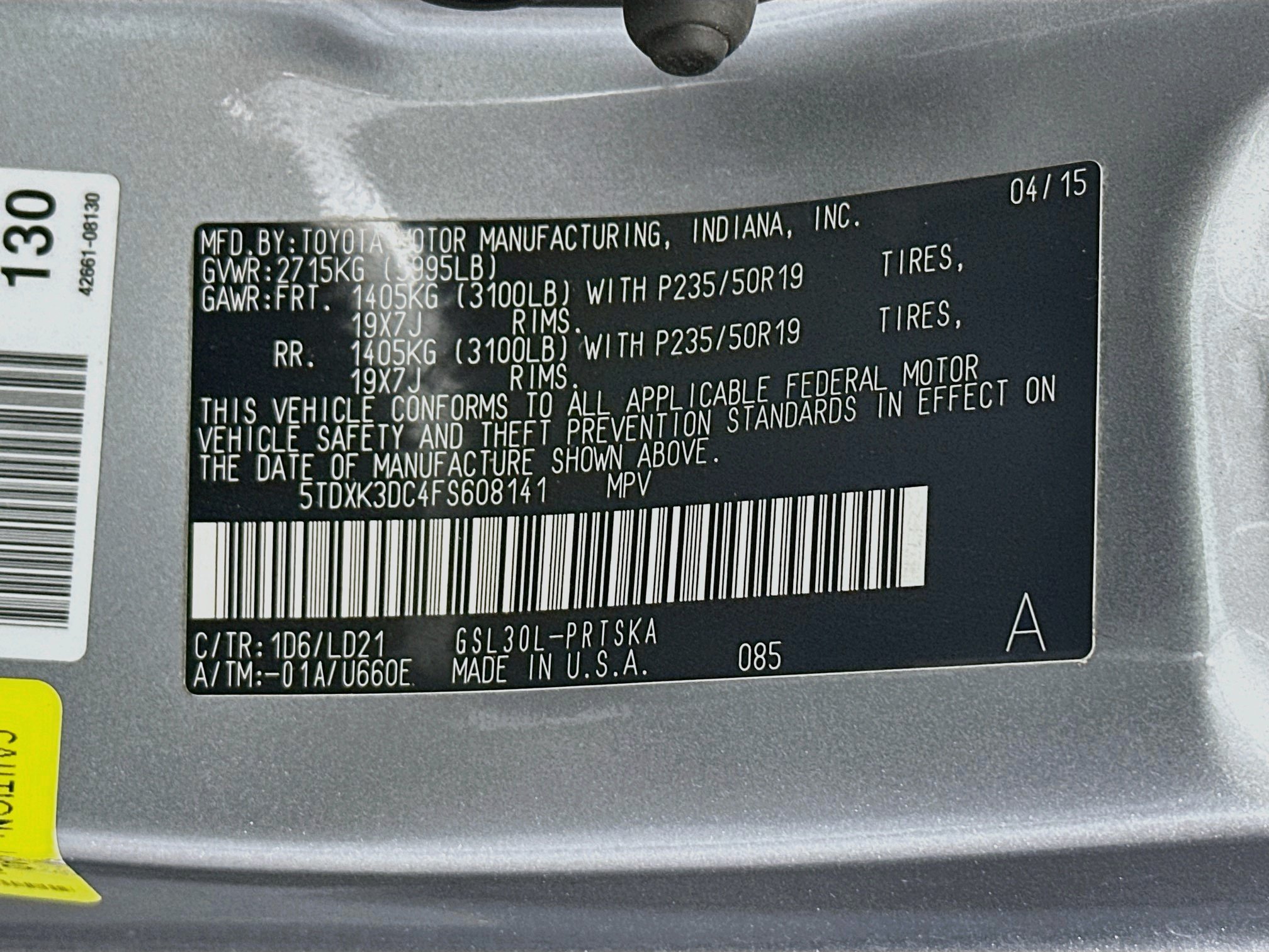 Used 2015 Toyota Sienna SE Premium FWD image 12