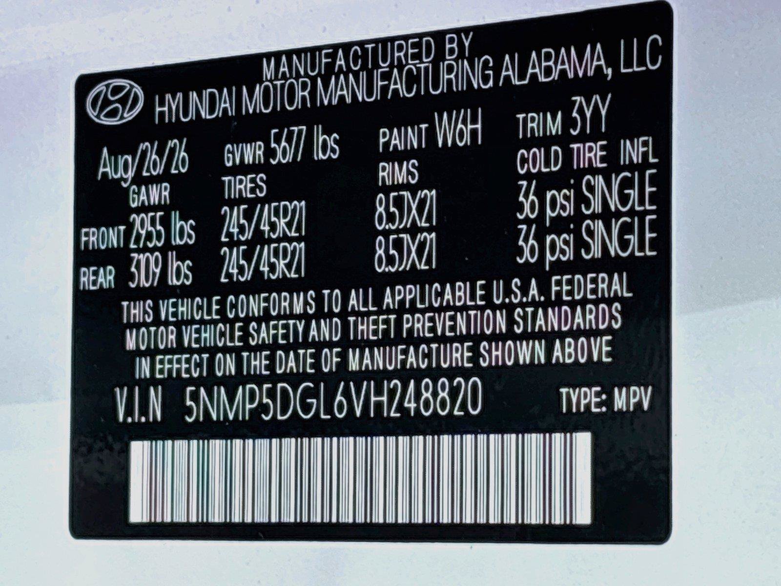 New 2027 Hyundai Santa Fe Calligraphy AWD/4WD image 24