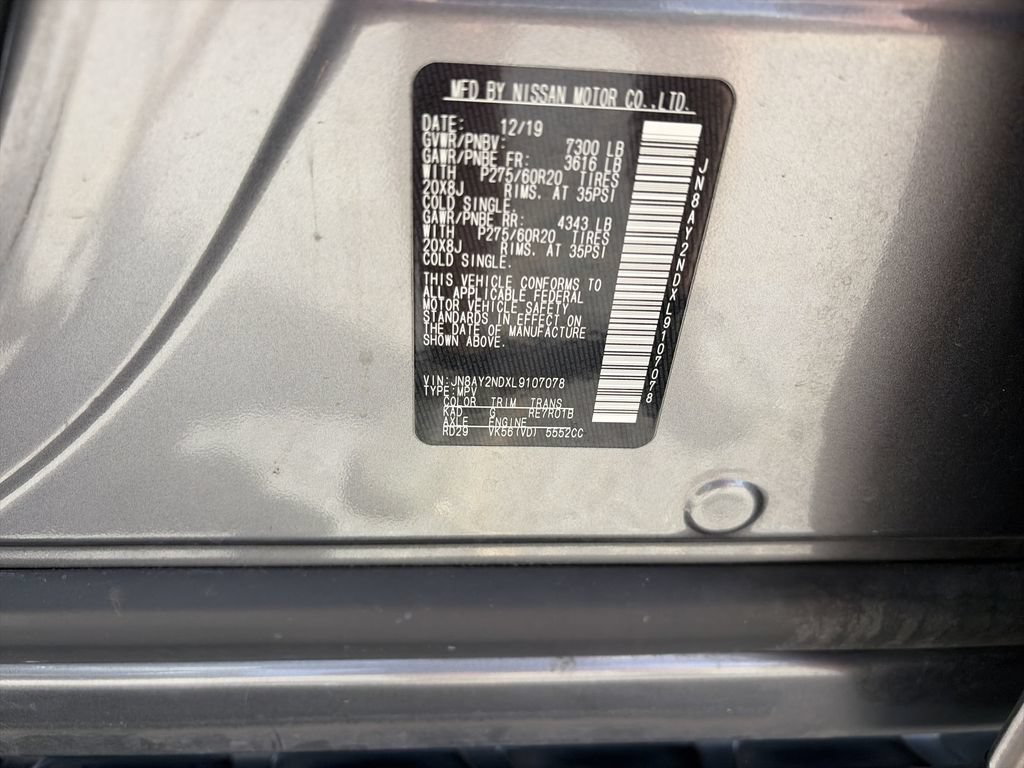 Used 2020 Nissan Armada SL w/ Premium Package RWD image 40