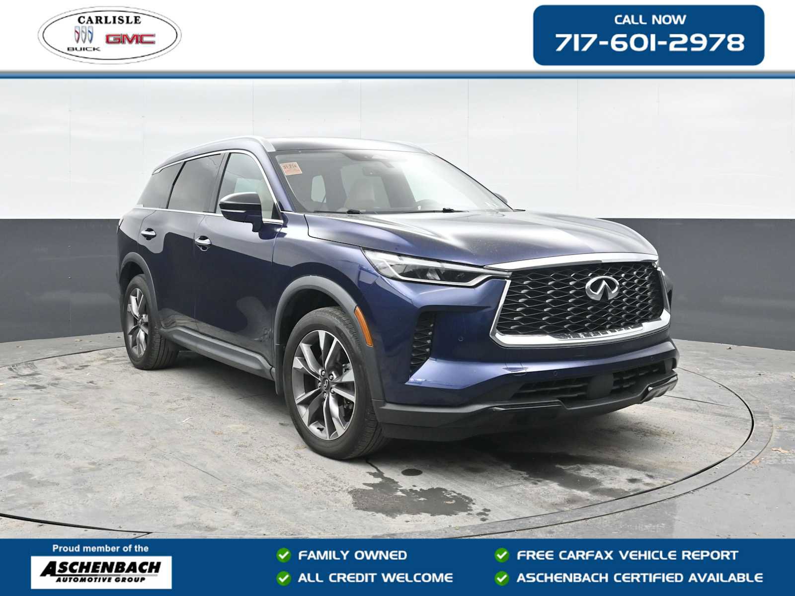 Used 2023 INFINITI QX60 Luxe w/ Cargo Package AWD/4WD image 1