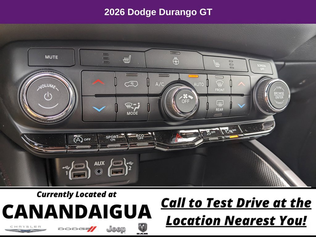 New 2026 Dodge Durango GT w/ Blacktop Package AWD/4WD image 20