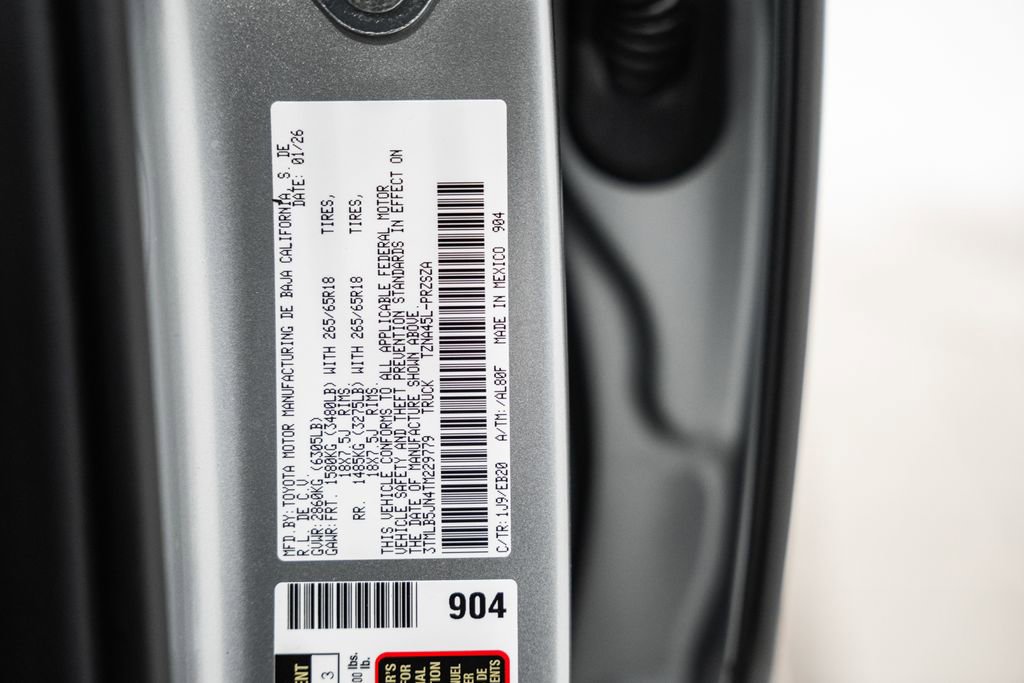 New 2026 Toyota Tacoma Limited image 45