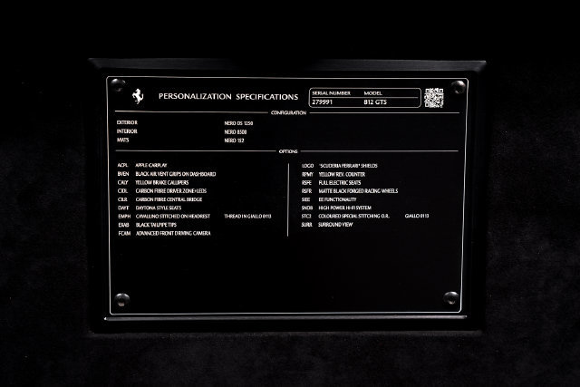 Certified 2022 Ferrari 812 GTS RWD image 68