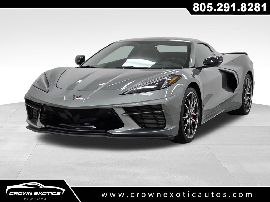 Used 2023 Chevrolet Corvette Stingray Premium Conv w/ Z51 Performance Package RWD image 3