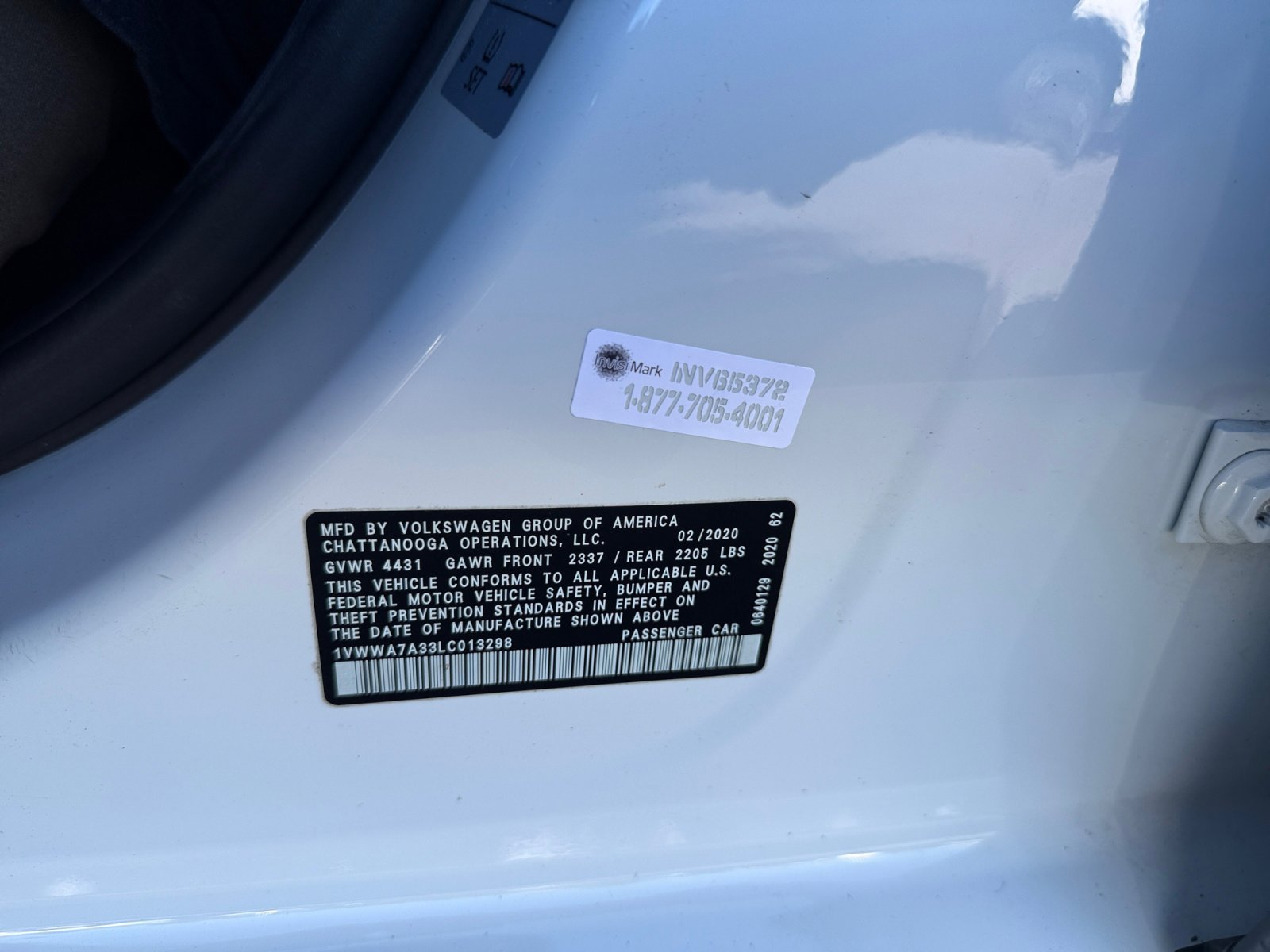 Used 2020 Volkswagen Passat 2.0T SE w/ Sunroof Package image 23