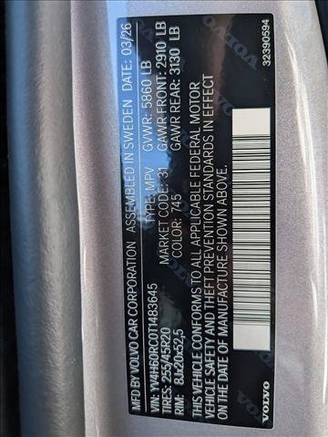 New 2026 Volvo XC60 T8 Plus w/ Climate Package AWD/4WD image 19