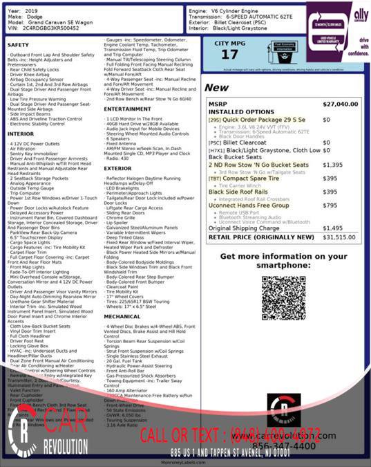 Used 2019 Dodge Grand Caravan SE w/ UConnect Hands-Free Group FWD image 9