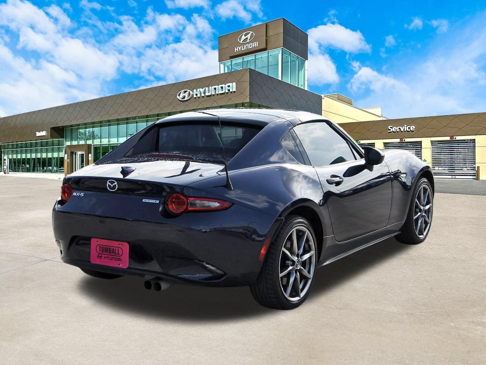 Used 2021 MAZDA MX-5 Miata RF Grand Touring RWD image 8