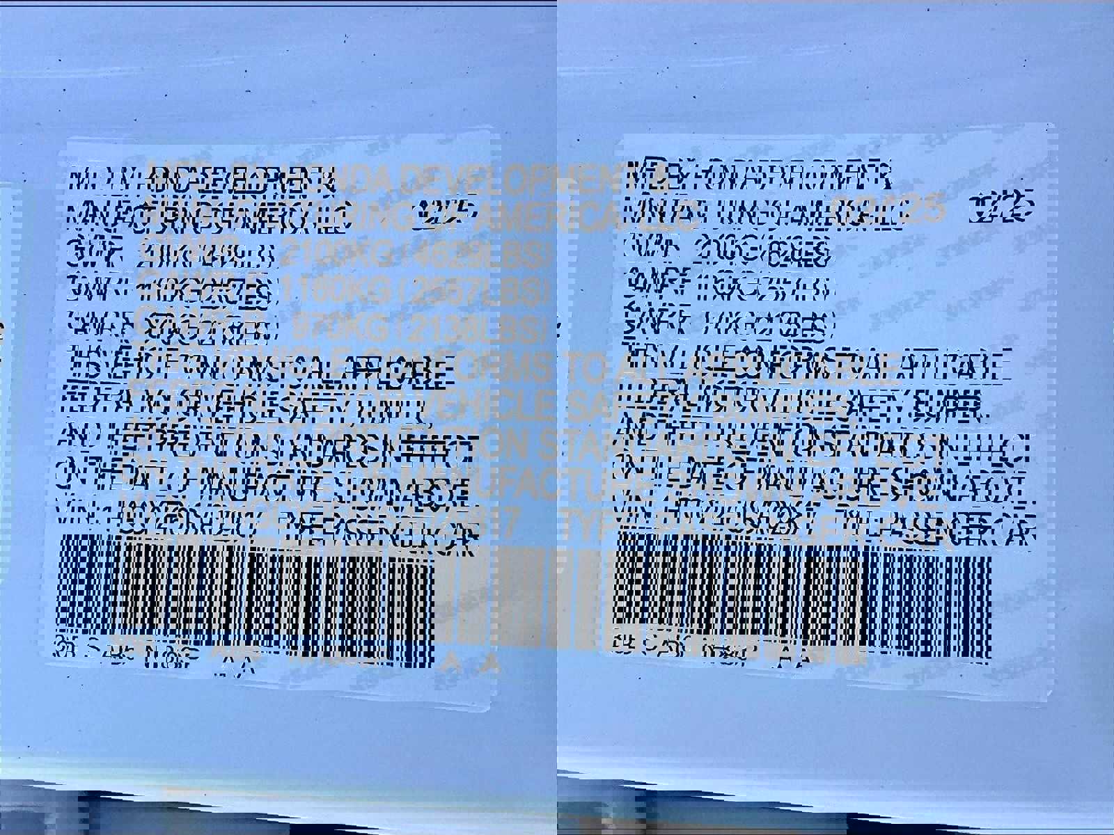 New 2025 Honda Accord EX-L image 17