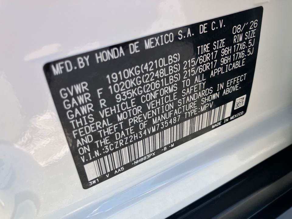 New 2027 Honda HR-V LX image 35