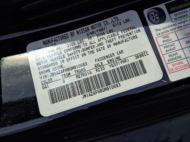 Used 2016 Nissan 370Z Touring Sport RWD image 28