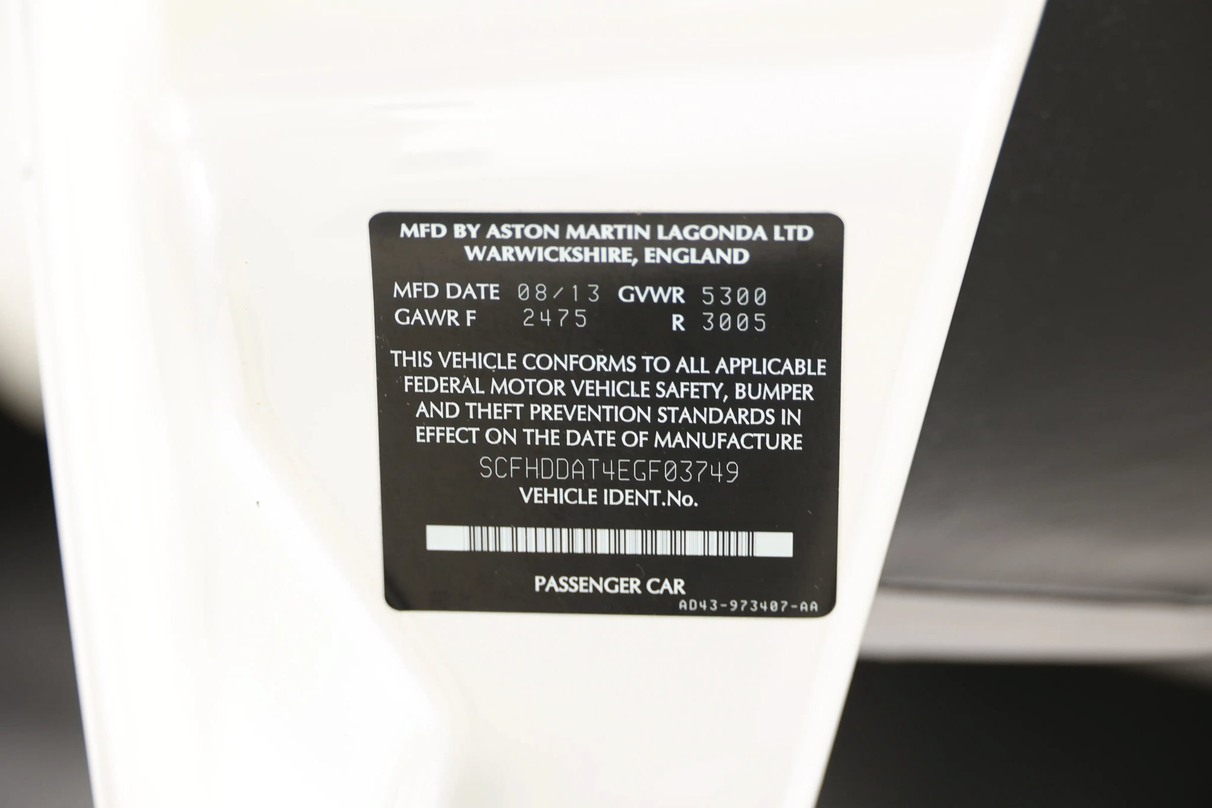 Used 2014 Aston Martin Rapide S RWD image 78