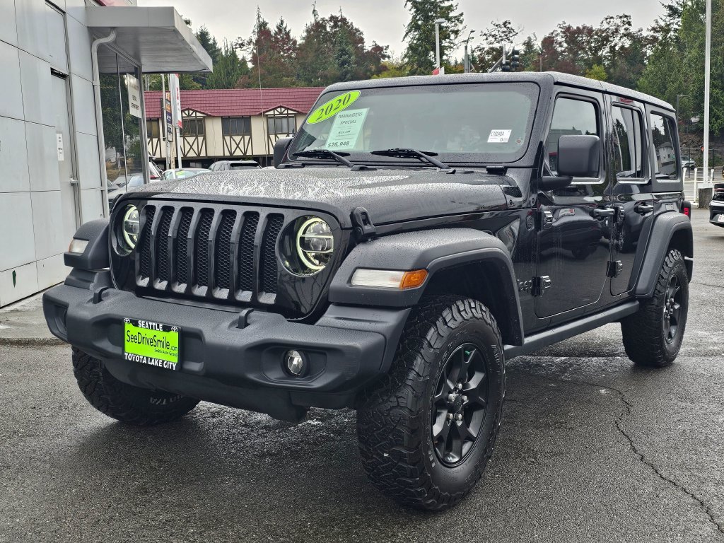 Used 2020 Jeep Wrangler Unlimited Sport AWD/4WD image 3