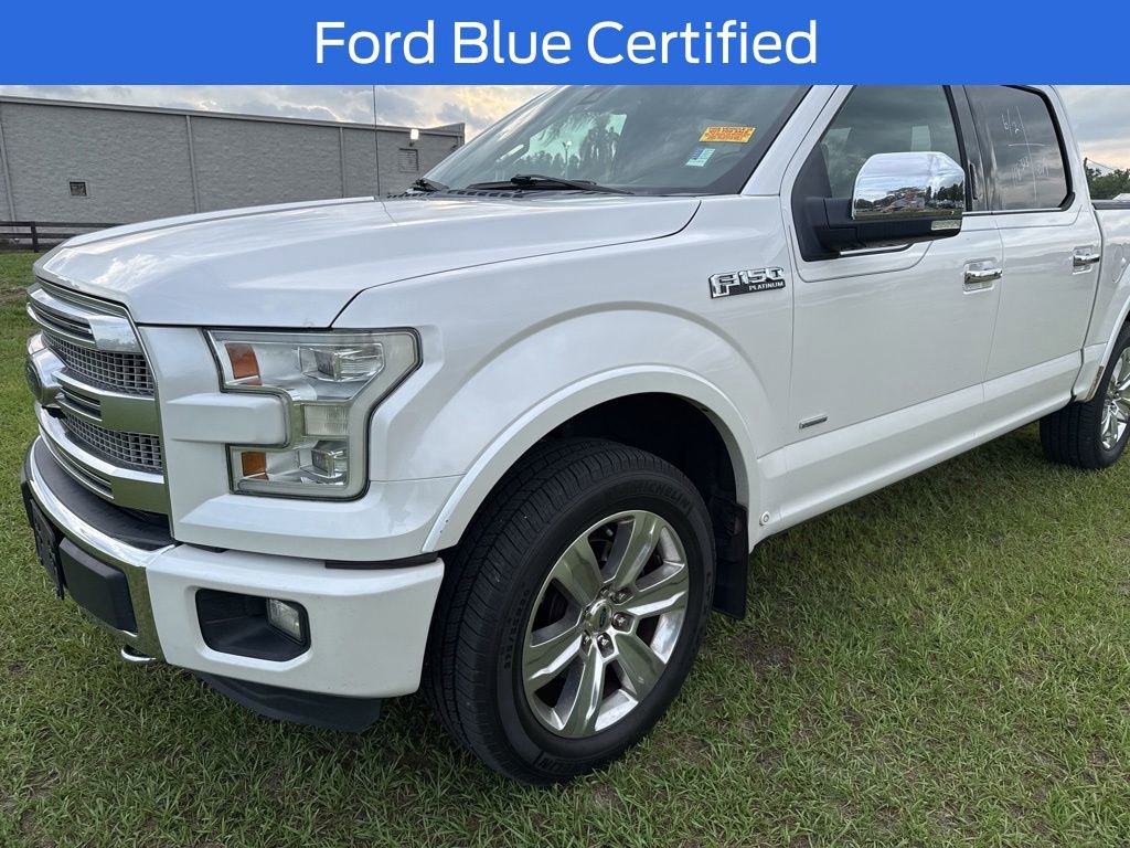Used 2016 Ford F150 Platinum w/ Equipment Group 701A Luxury AWD/4WD image 1