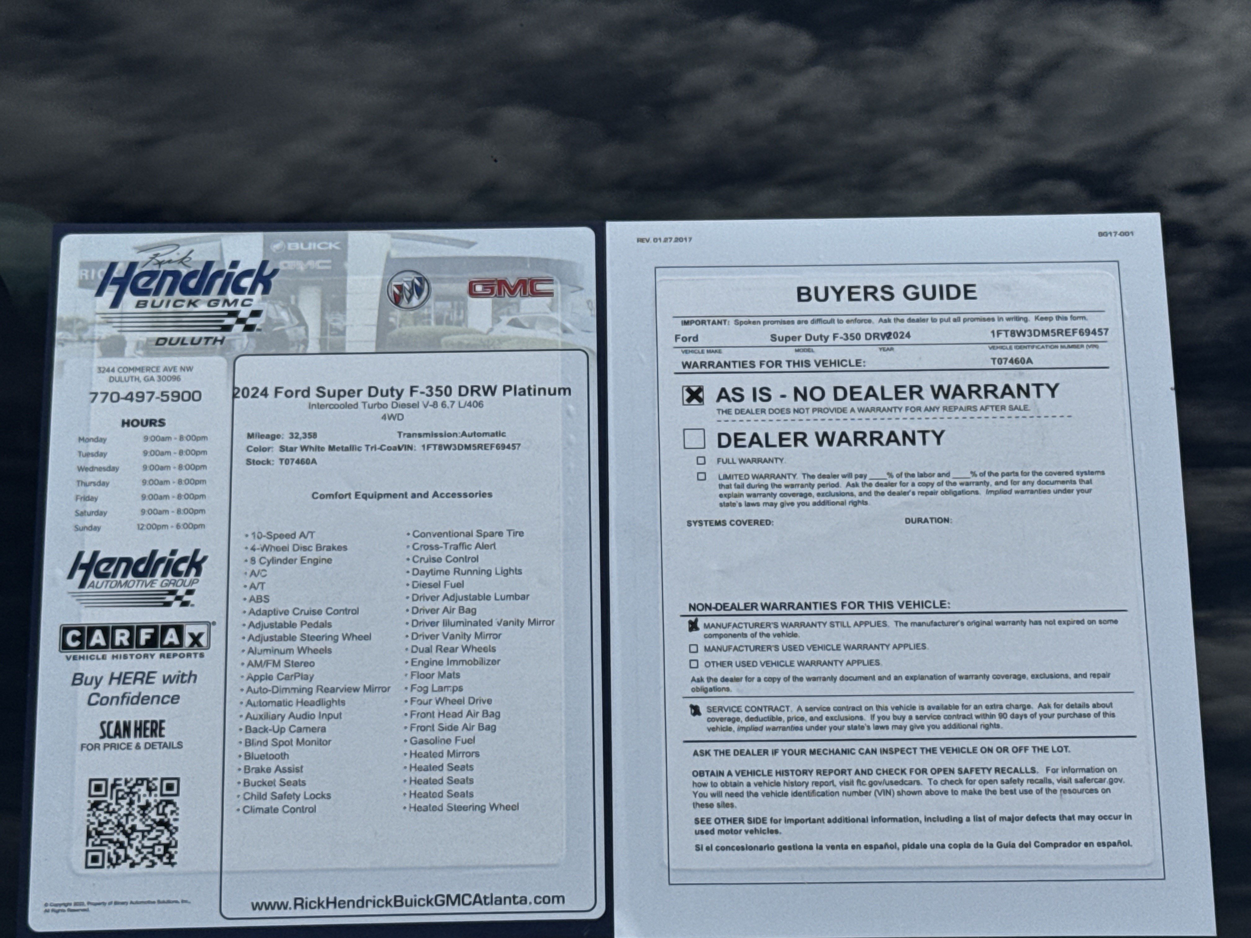 Used 2024 Ford F350 Platinum AWD/4WD image 38