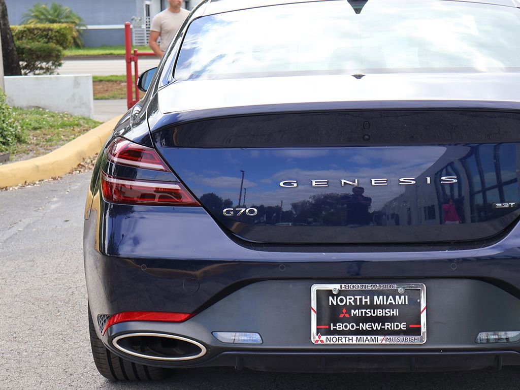 Used 2023 Genesis G70 3.3T w/ Sport Advanced Package RWD image 17