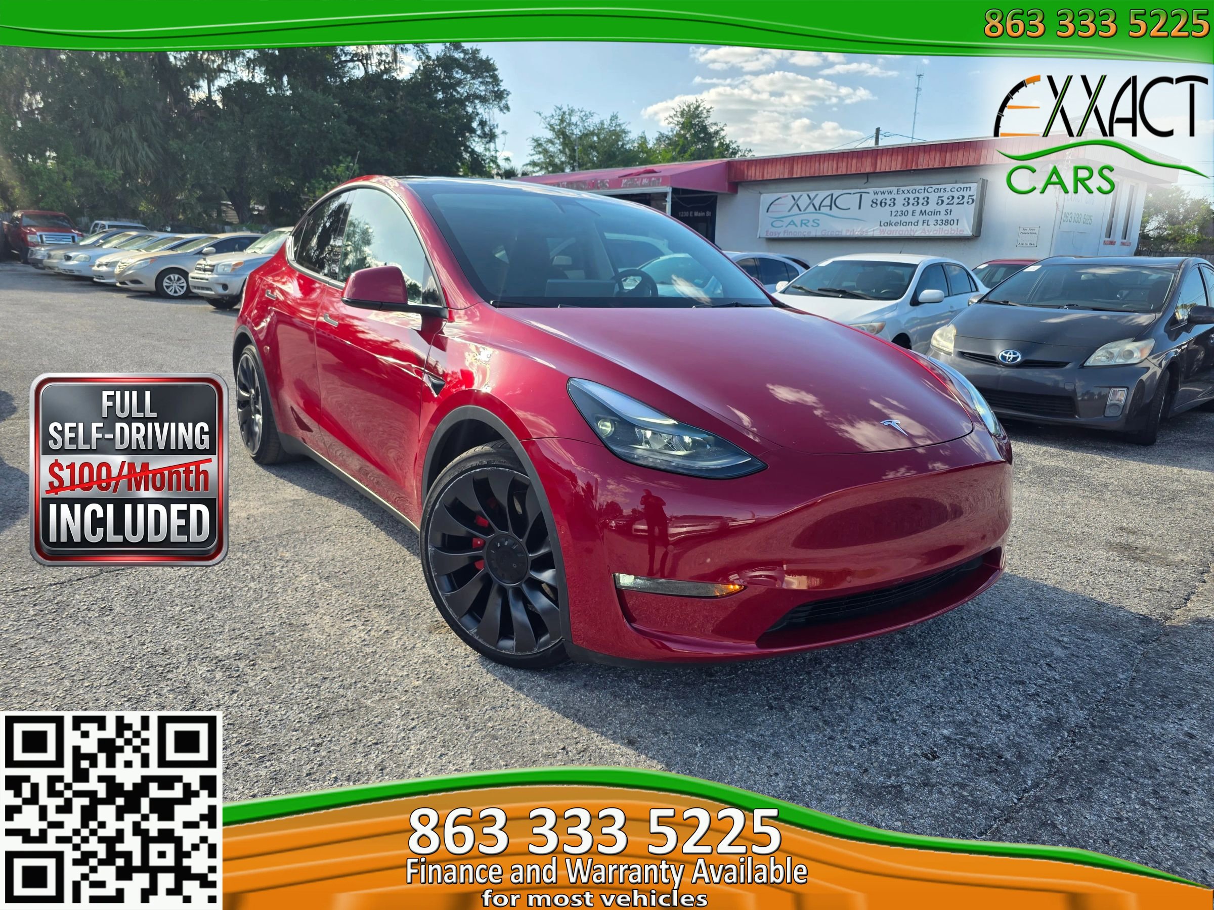 Used 2022 Tesla Model Y Performance AWD/4WD image 1