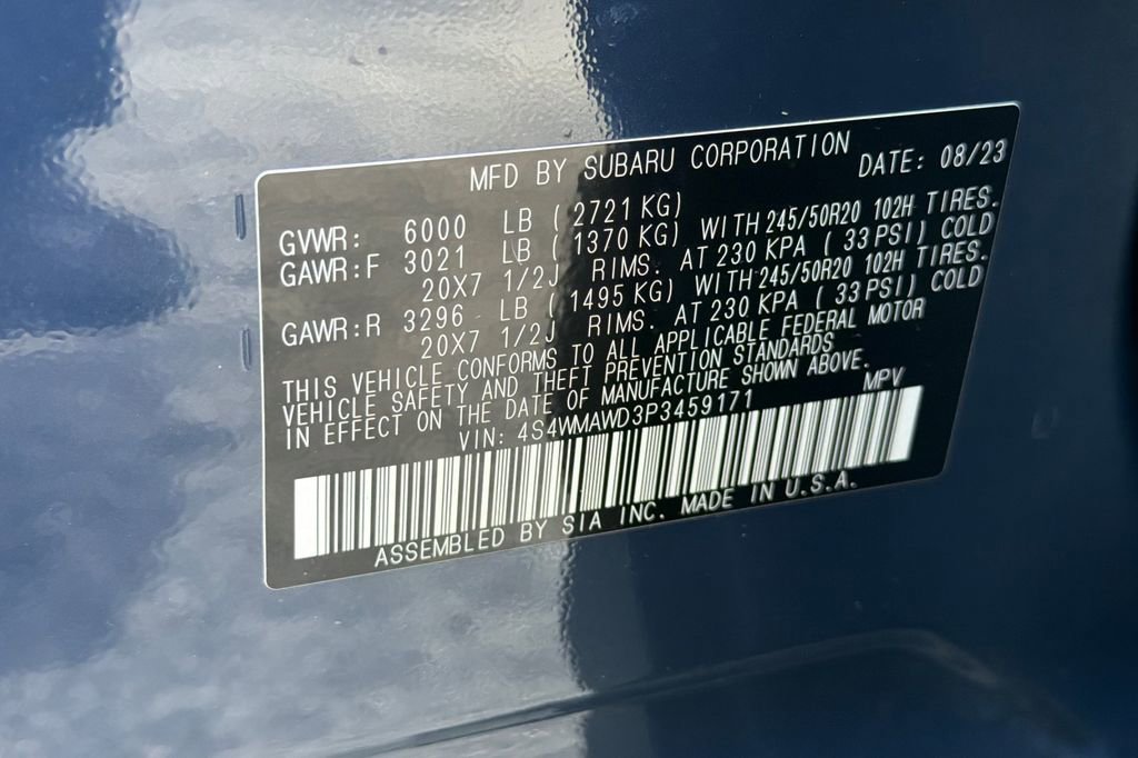 Used 2023 Subaru Ascent Touring AWD/4WD image 30