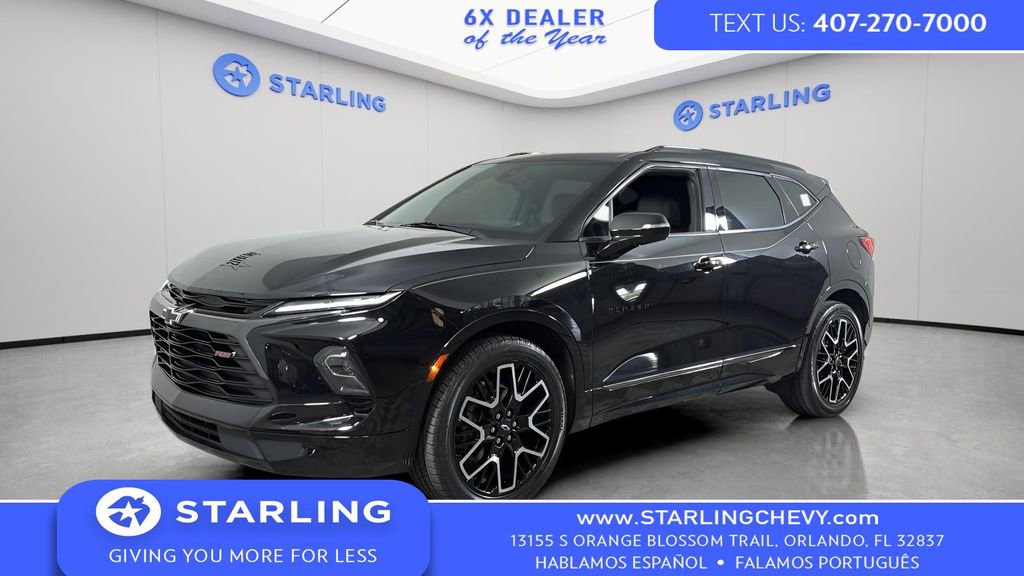 Used 2023 Chevrolet Blazer RS w/ Driver Confidence II Package FWD image 1
