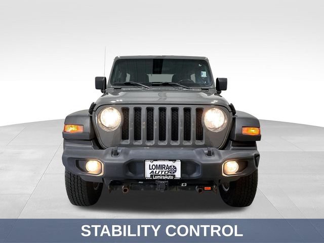Used 2020 Jeep Wrangler Unlimited Sport w/ Cold Weather Group AWD/4WD image 3