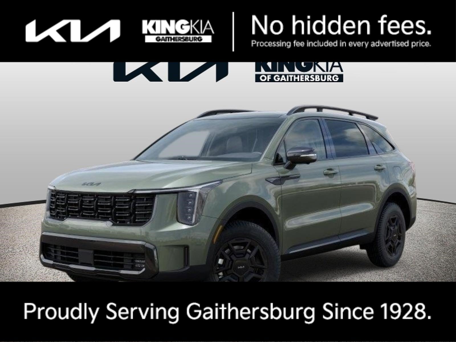 Certified 2026 Kia Sorento SX Prestige w/ Olive Brown Leather Package