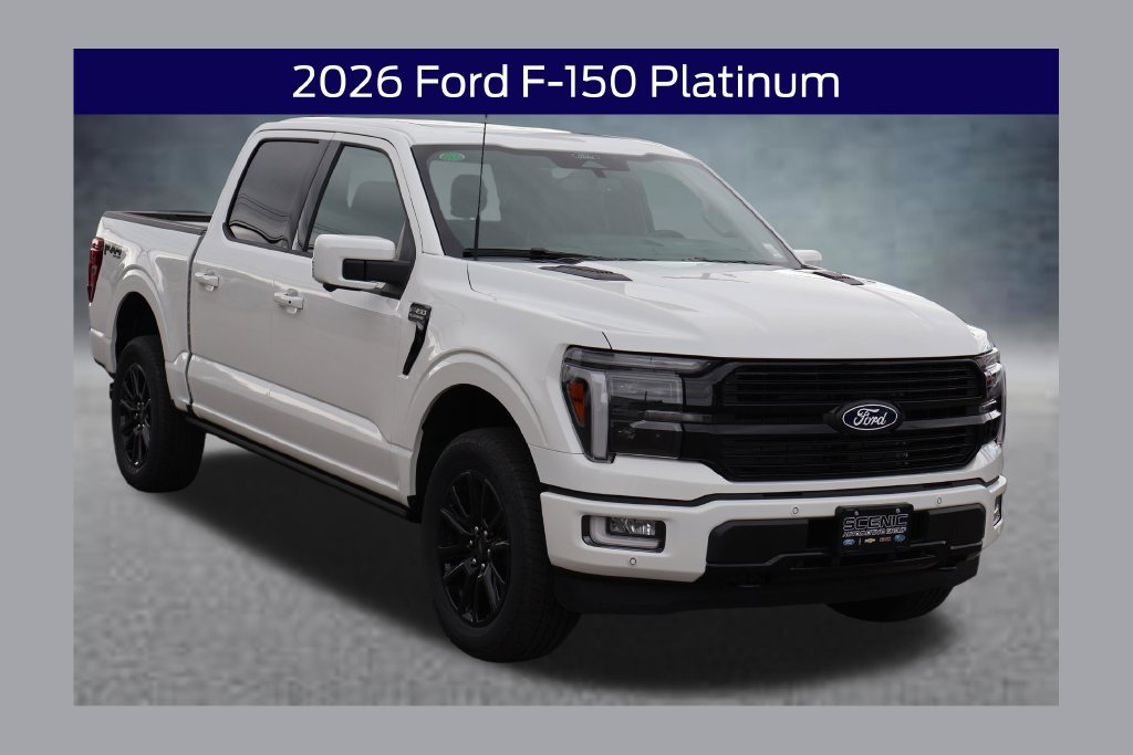 New 2026 Ford F150 Platinum w/ Equipment Group 702A High AWD/4WD 360° Tour