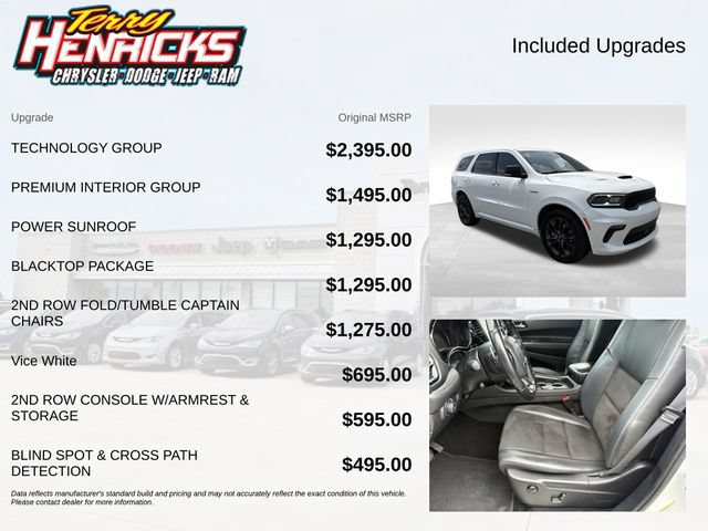 Used 2021 Dodge Durango R/T w/ Technology Group AWD/4WD image 8