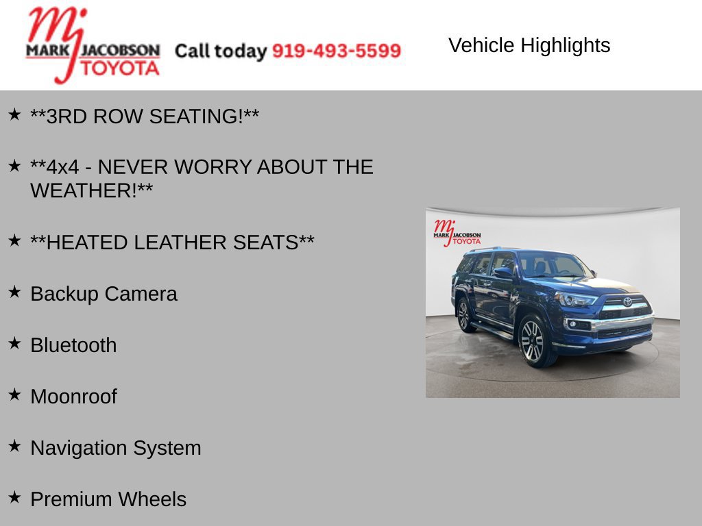 Used 2024 Toyota 4Runner Limited AWD/4WD image 6