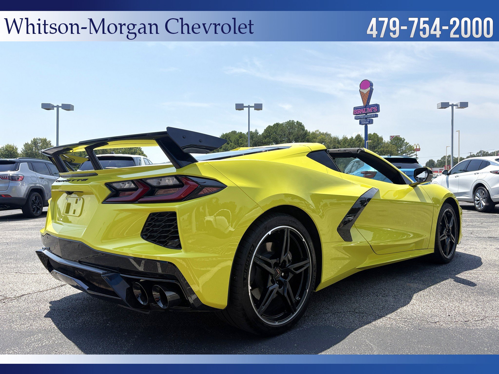Used 2020 Chevrolet Corvette Stingray Preferred Cpe w/ 2LT Preferred Equipment Group RWD image 8