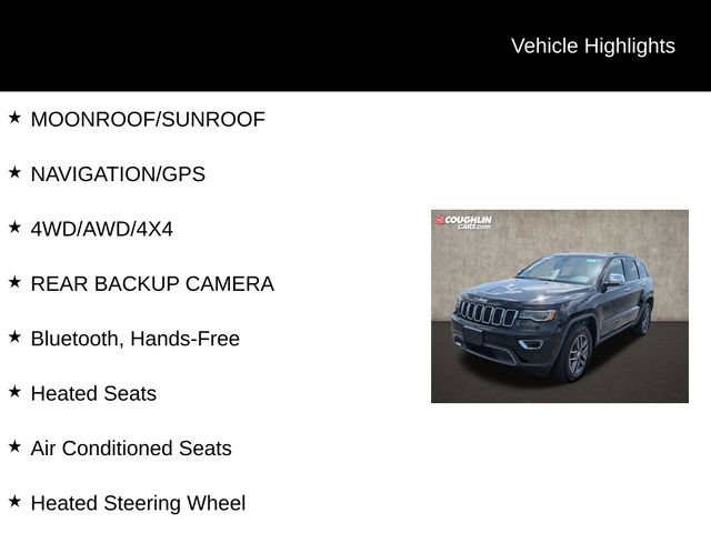 Used 2017 Jeep Grand Cherokee Limited w/ Luxury Group II AWD/4WD image 2