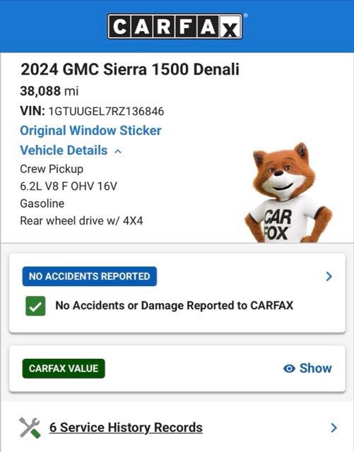 Used 2024 GMC Sierra 1500 Denali w/ Technology Package AWD/4WD image 4