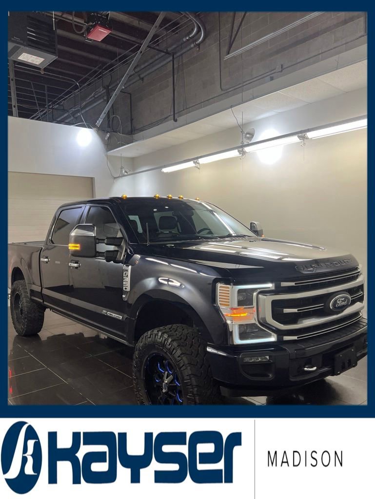 Used 2021 Ford F350 Platinum AWD/4WD image 1