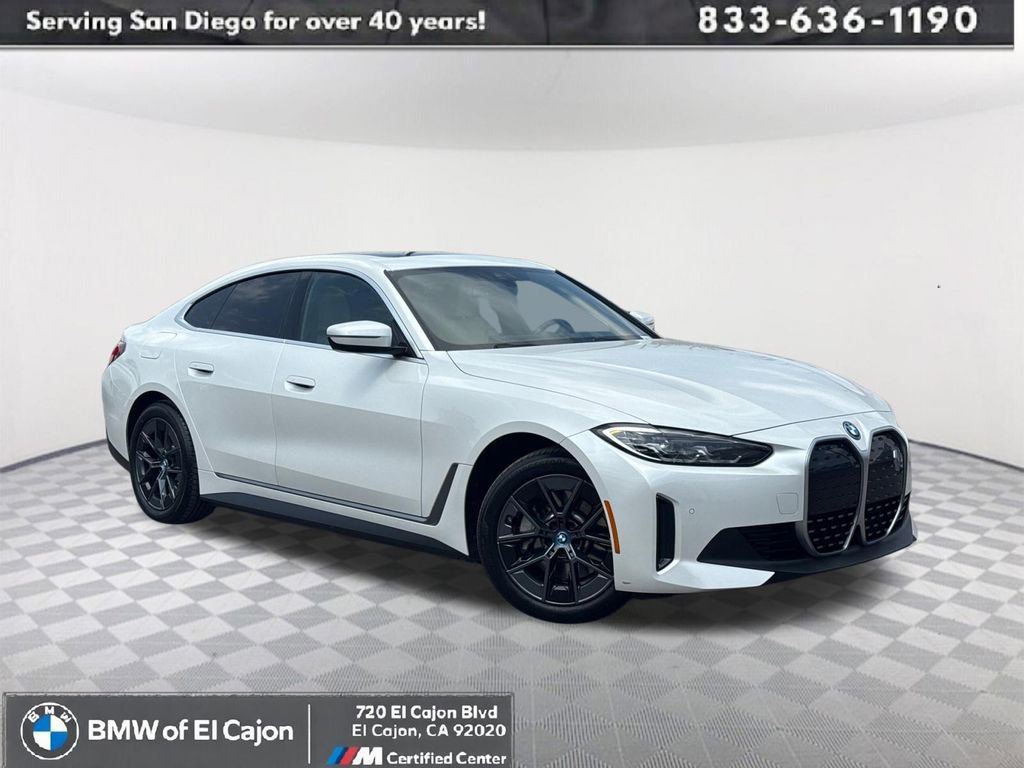Certified 2022 BMW i4 eDrive40 w/ Premium Package RWD image 1