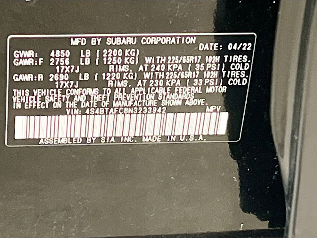 Used 2022 Subaru Outback Premium image 32