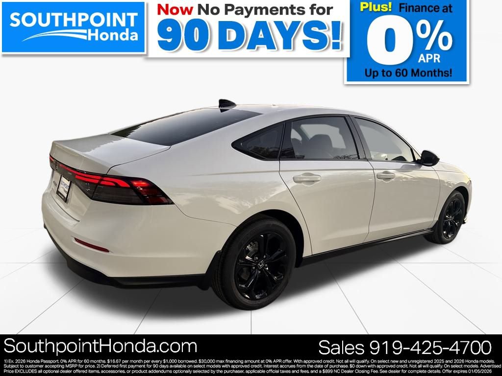 New 2025 Honda Accord SE image 8