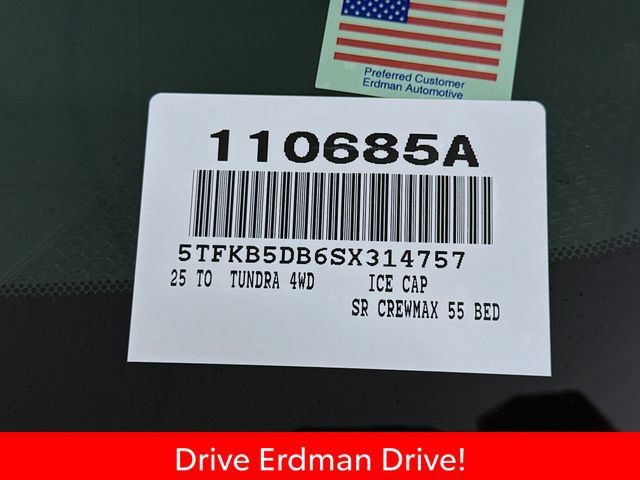 Certified 2025 Toyota Tundra SR w/ SR Tow Package AWD/4WD image 30